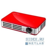 LED- Vivitek Qumi Q5 (Red), DLP, WXGA (1280 x 800), 500 Lm, 100001, 1.551, HDMI, U