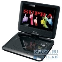  DVD- SUPRA SDTV-716UT Black