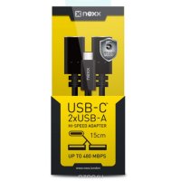  NEXX USB-C  2 USB-A , USB 2.0, 0,2 , 
