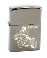  ZIPPO Moto High Polish Chrome,   - , , 