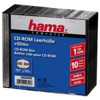  Hama H-49895   CD  Slim Jewel Case 10 . 