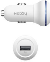 Nobby Energy AC-001 White    USB, 1A