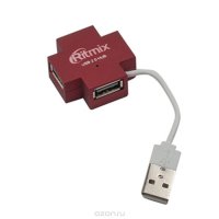 Ritmix CR-2404, Red USB-
