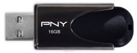 PNY Attache 4 USB 2.0 16Gb, Black -