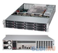   Supermicro "Server R212SAS" (0341488) 12*3.5"Hot Swap no HDD/R920W    