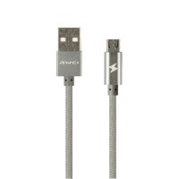   Awei USB - micro USB CL-400 100cm Grey 52058