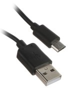   Red Line USB - MicroUSB Black