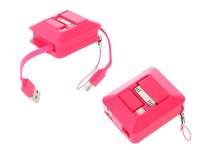   Melkin TCU SL-01 USB - Lightning/30-pin/MicroUSB Rose 58461