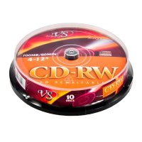  CD-RW 80min 700Mb VS 12  10  CakeBox