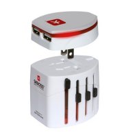  Skross Travel Adapter 2 USB 