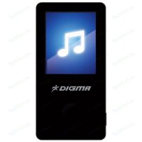  Flash Digma T2 8Gb Black 1.8" FM Dic MicroSDHC HedPh WMA Txt Vid AVI /TOUCH SCREEN/AMV/MP3/WMA