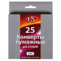   CD/DVD VS,   , White (25 )