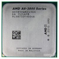  Socket FM1 AMD A8 3850 2.9GHz,4MB with Radeon HD 6550D ( AD3850WNGXBOX ) BOX