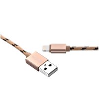   Devia Fashion USB - Lightning Cable Gold