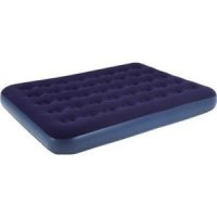  RELAX FLOCKED AIR BED KING  203x183x22, 