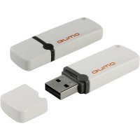  4Gb QUMO Optiva 02 USB2.0, White