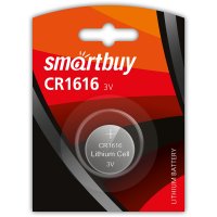 Smartbuy CR1616,   , 3V, 1 ., 16.0 X 1.6  (SBBL-1616-1B)