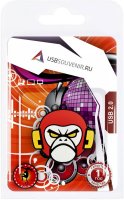 USB Flash  Apexto 16Gb   (AP-EVILMONKEY-16GB-WR)