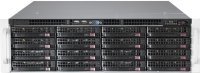   Supermicro SSG-6038R-E1CR16H 3U 2xLGA2011 C612 16xDDR4 16x3.5" SAS/SATA 2xGigabi