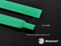 Bitspower Heat-Shrinkable Tube-13MM, Green