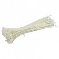  Overhard cable ties 2.5 x100 mm, 200 pcs - White