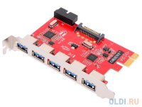  ORIENT VA-3U5219PE, PCI-E USB 3.0 5ext/2int (19-pin) port, VIA VL805+VL813 chipset, 