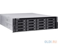   QNAP TS-EC1680U-i3-4GE-R2  RAID-, 16   HDD, ECC-,