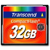 32Gb   CompactFlash (CF) Transcend (TS32GCF133) 133X