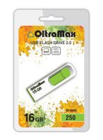 USB Flash Drive 16Gb - OltraMax 250 OM-16GB-250-Green