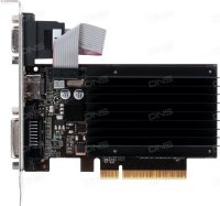 Palit GeForce GT 610  PCI-E 1Gb 64bit GDDR3 810/1620Mhz DVI(HDCP)/HDMI/VGA RTL (NEAT6100HD