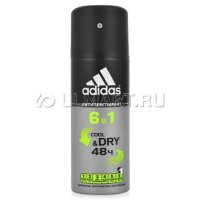 -- Adidas Anti-perspirant Spray Male 6 in 1, 150 