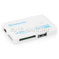  USB 2.0 Defender COMBO TINY + (3  USB2.0)
