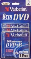 DVD+R  Verbatim 2,6Gb 2.4x 3 . CakeBox (043629)