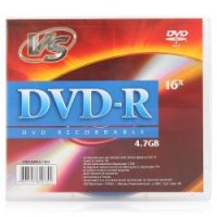  DVD-R VS 4.7 Gb, 16x, Shrink (10), (10/300).
