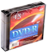  DVD-R 4,7GB 16x SlimCase (5 ) VS