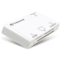  Transcend - Transcend Compact Card Reader P7 + 3-port HUB TS-RDP7W White