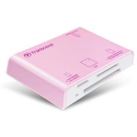  Transcend - Transcend Compact Card Reader P8 TS-RDP8R Pink
