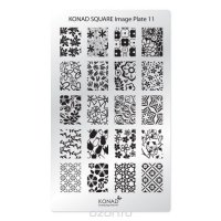 Konad Square    Square Image Plate13