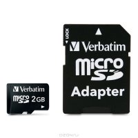  microSD 2Gb without adapter Verbatim