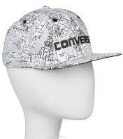  Collaged Map Snapback Twill