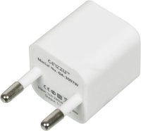   Ginzzu GA-3007W USB 1A +  8-pin White
