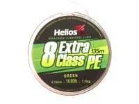   Helios Extra Class 8 PE Braid 0.15mm 135m Green HS-8PEG-15/135 G
