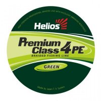   Helios Premium Class 4 PE Braid 0.15mm 135m Green HS-4PFG-15/135 G