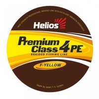   Helios Premium Class 4 PE Braid 0.15mm 92m Fluorescent Yellow HS-4PFY-15/92 Y