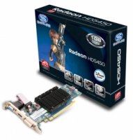  1Gb (PCI-E) Sapphire HD5450 (HD5450/HM, GDDR2, 64 bit, DVI, HDMI, Retail)