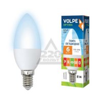   VOLPE LED-C37-6W/DW/E27/FR/O