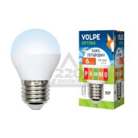   VOLPE LED-G45-6W/DW/E27/FR/O