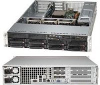 Supermicro SYS-5027R-WRF  A2U (1x2011, C602, 8x DDR3 1.6 ECC, 8x3.5" HS Bays, SATA