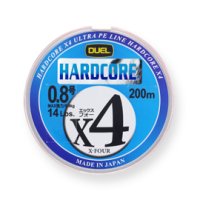   Duel PE Hardcore X4 150m MilkyGreen #1.0 (0.171mm) 8.0kg