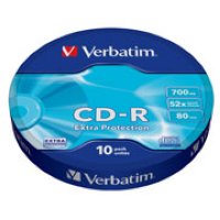  CD-R Verbatim 700Mb 52x Shrink 10  43725
